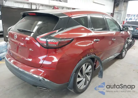 2019 Nissan Murano Sl z USA, uszkodzony, nr VIN 5N1AZ2MJ0KN158350